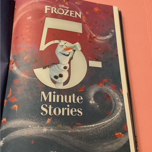 New Disney Book Frozen 5 Minute Stories